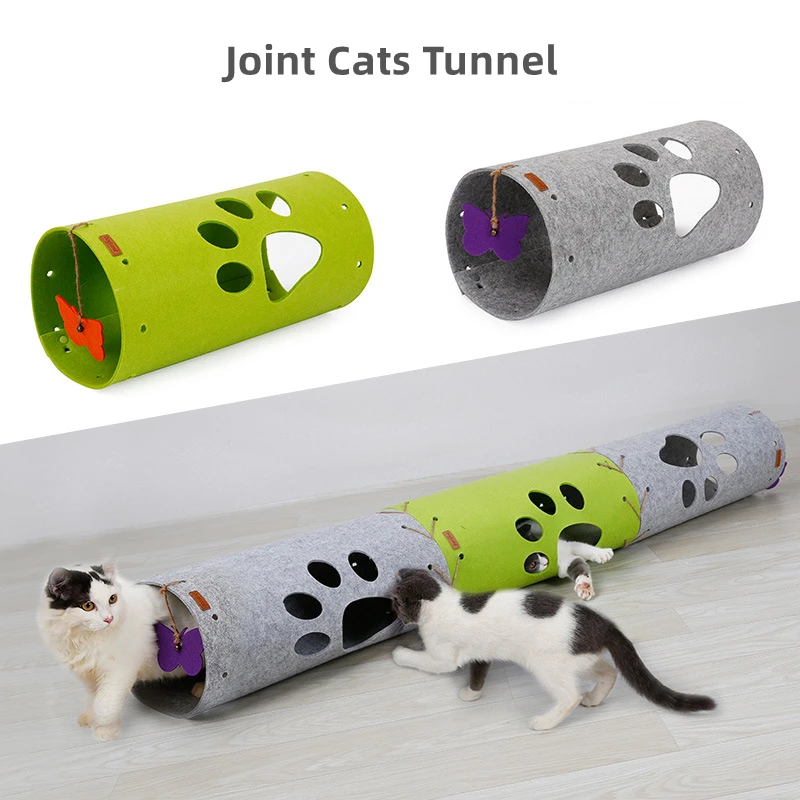 Cats Folding Tunnel Toy Funny Play Tubes Butterfly with Bell Collapsible Crinkle Kitten Toys Puppy Rabbit Play Dog Tunnel Tubes
Cats Folding Tunnel Toy Funny Play Tubes Butterfly with Bell Collapsible Crinkle Kitten Toys Puppy Rabbit Play Dog Tunnel Tubes