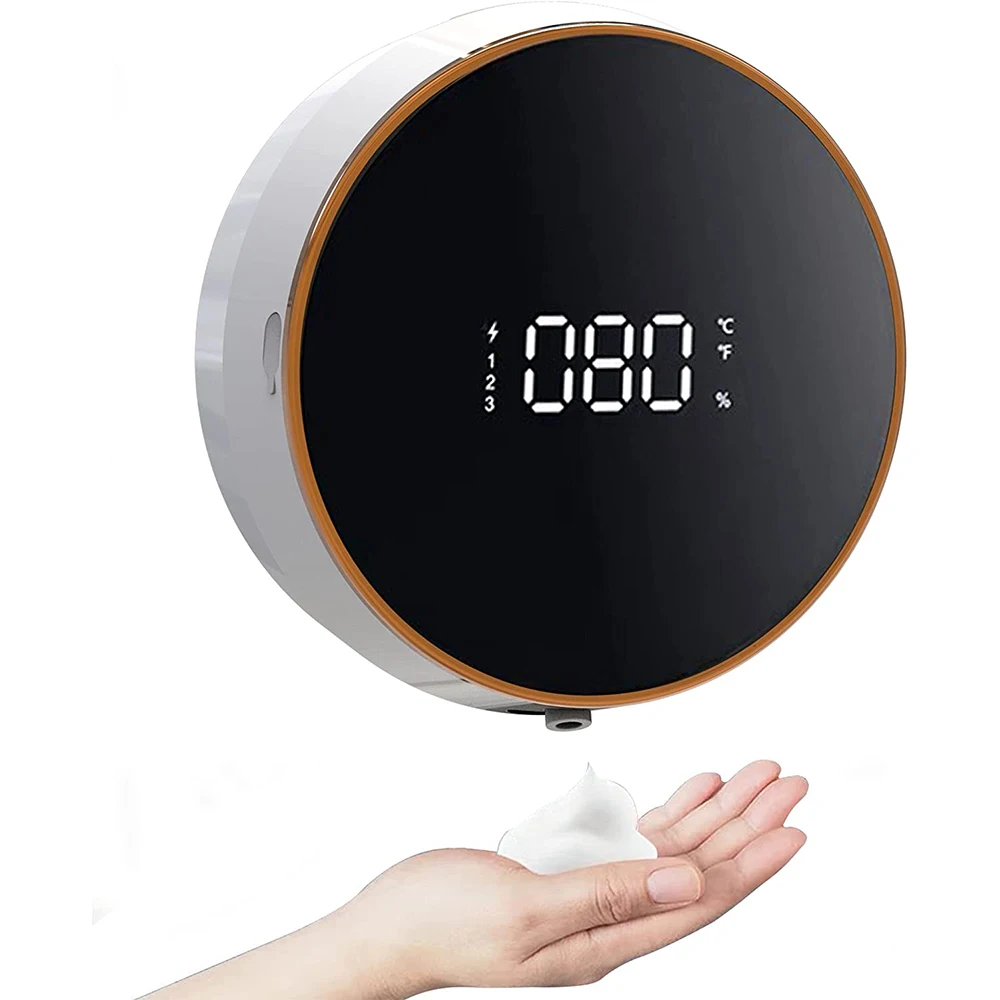 Wall-Mounted Automatic Soap Dispenser Electric Infrared Smart Induction Hand Sanitizer Sterilizer Bathroom Sanitizer Tools
Wall-Mounted Automatic Soap Dispenser Electric Infrared Smart Induction Hand Sanitizer Sterilizer Bathroom Sanitizer Tools