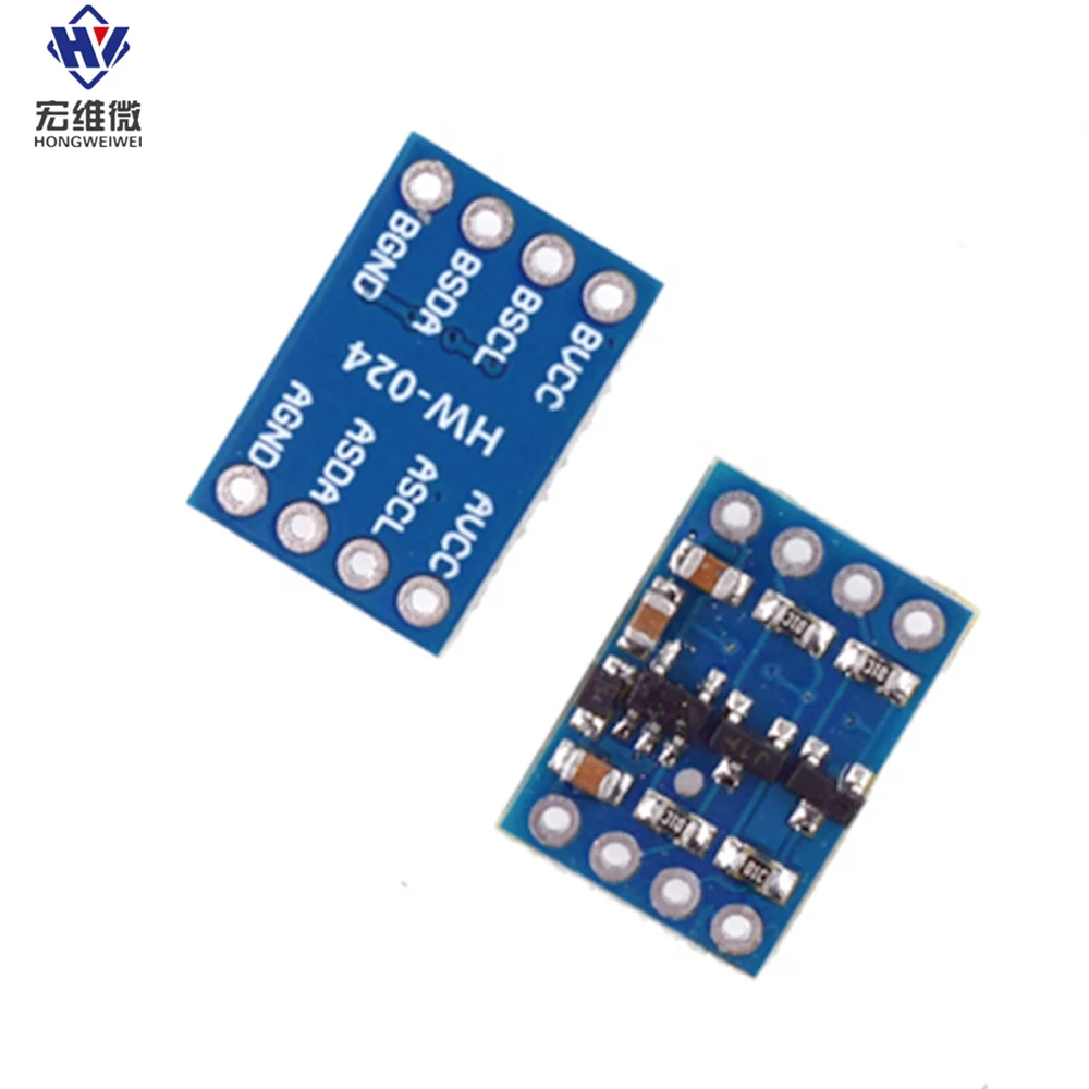 

IIC I2C Level Conversion Sensor Diy Kit Electronic PCB Board Module 3.3-5V System UART SPI Level Converter with Pins for Arduino
