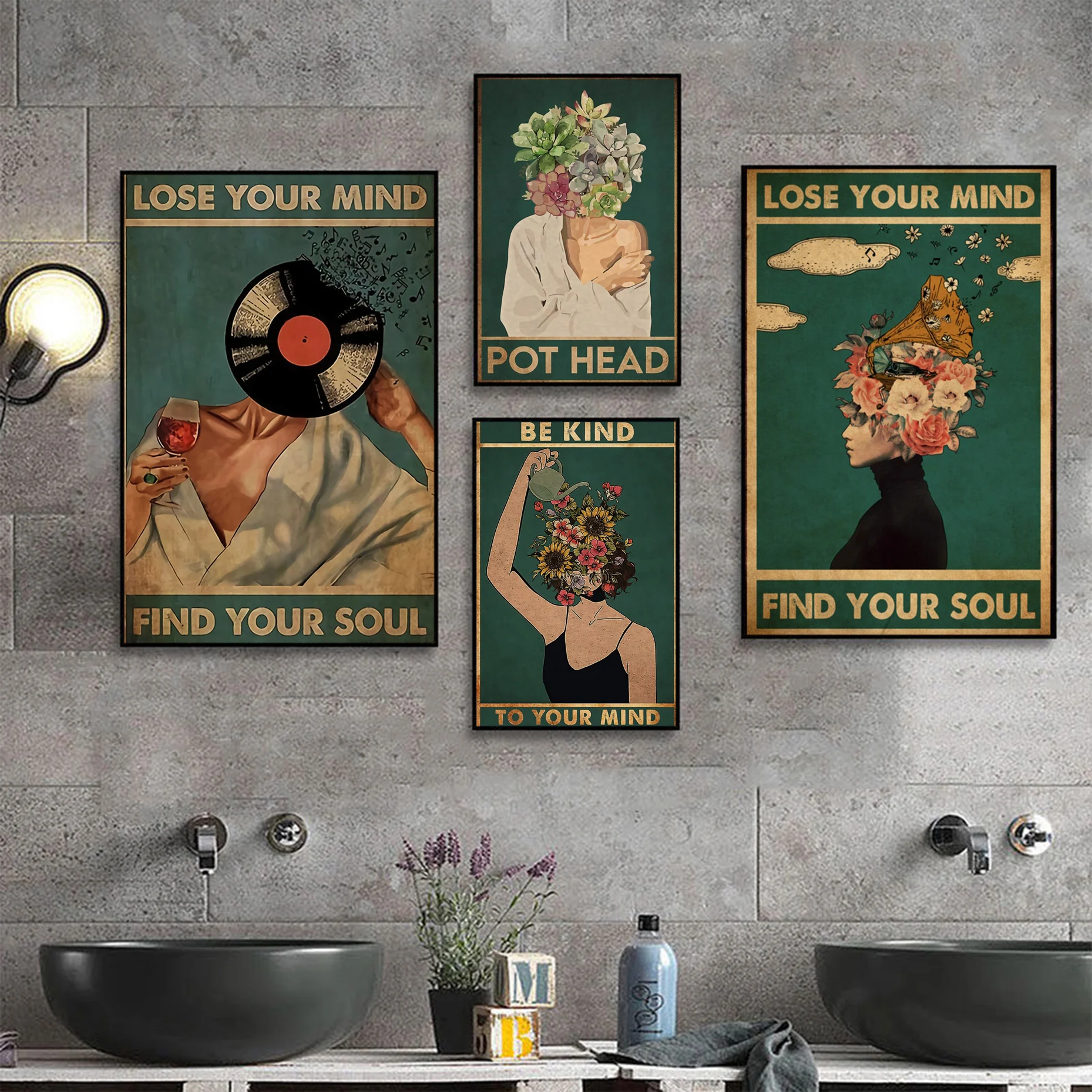 Black Girl Mental HealthMental Be Kind To Your Mind Movie Posters Retro Kraft Paper Sticker DIY Room Bar Cafe Kawaii Room Decor
Black Girl Mental HealthMental Be Kind To Your Mind Movie Posters Retro Kraft Paper Sticker DIY Room Bar Cafe Kawaii Room Decor