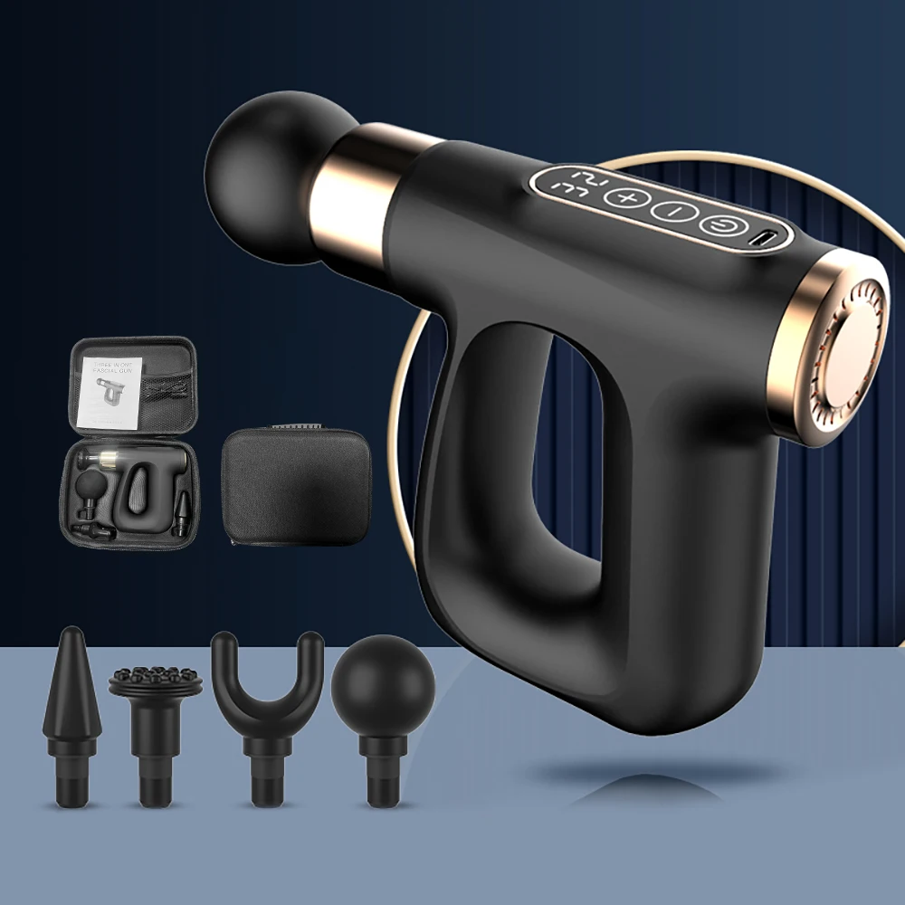 Pulse Hot Compress Fascia Gun Head Massager Electric Neck Guns Relaxing Back Led Massage Gun Muscle Relaxation For Body Relief
Pulse Hot Compress Fascia Gun Head Massager Electric Neck Guns Relaxing Back Led Massage Gun Muscle Relaxation For Body Relief