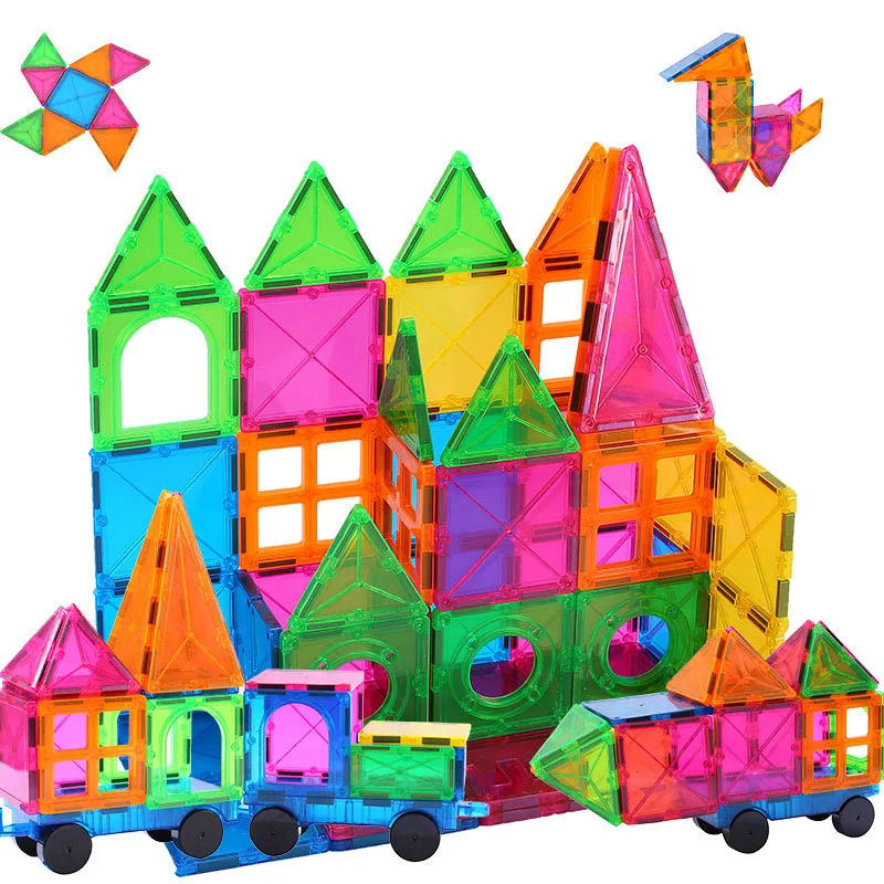 1Set Magnetic Designer Construction Set Model Building Toy DIY Magnetic Blocks Tiles Montessori Educational Toys For Kids Gift
1Set Magnetic Designer Construction Set Model Building Toy DIY Magnetic Blocks Tiles Montessori Educational Toys For Kids Gift