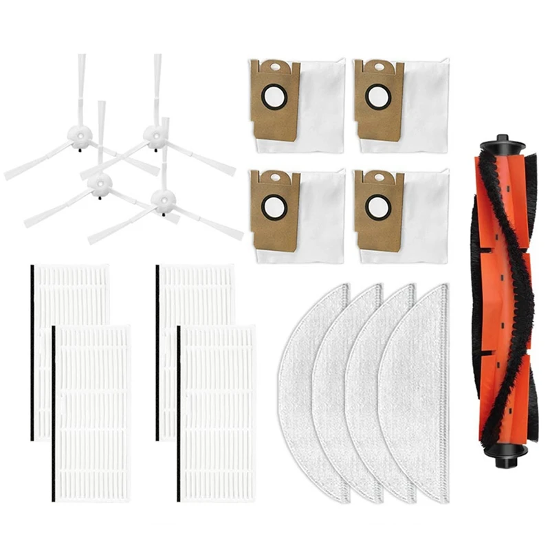 Roller Brush Side Brush Filter And Mop Cloth Replacement Accessories For Lydsto R1 Robot Vacuum Cleaner
Roller Brush Side Brush Filter And Mop Cloth Replacement Accessories For Lydsto R1 Robot Vacuum Cleaner