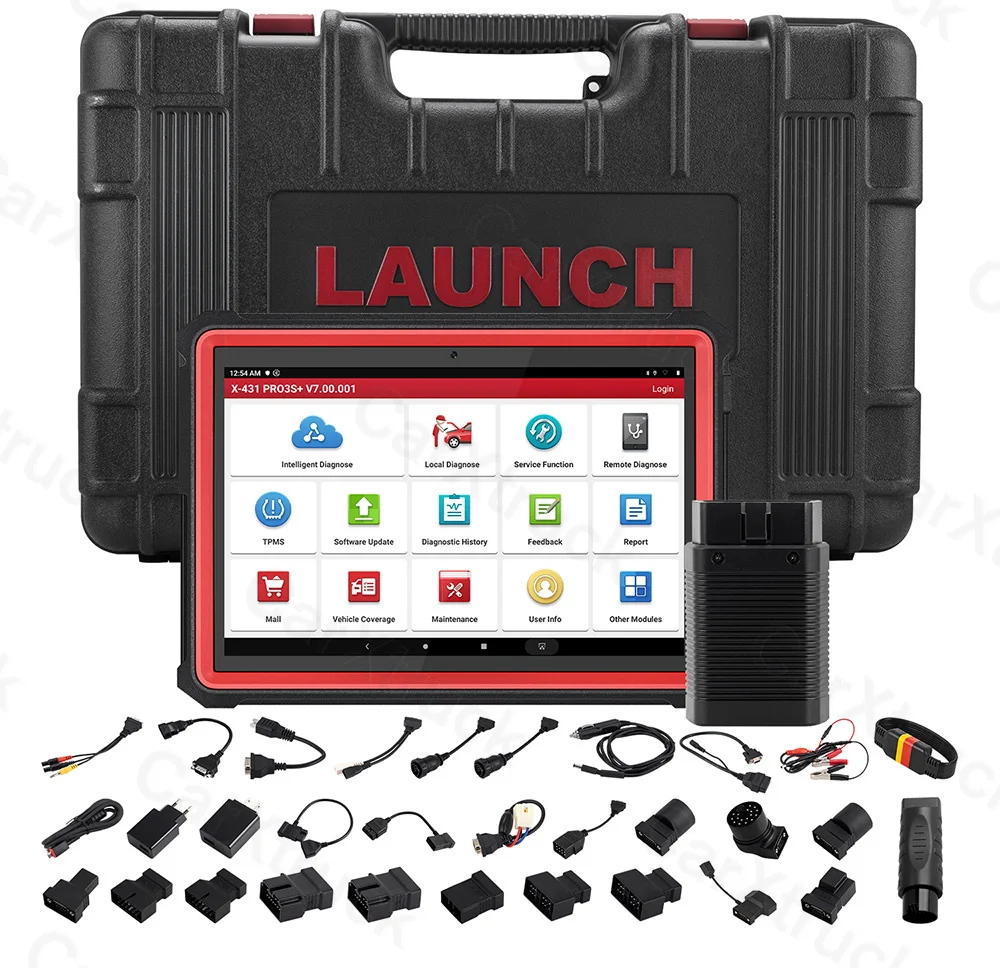 LAUNCH X431 PRO3S Plus 10.1' Full System Scanner Car Diagnostic Tools Auto OBD2 OBD ADAS Calibration ECU Coding Active Tester
LAUNCH X431 PRO3S Plus 10.1' Full System Scanner Car Diagnostic Tools Auto OBD2 OBD ADAS Calibration ECU Coding Active Tester