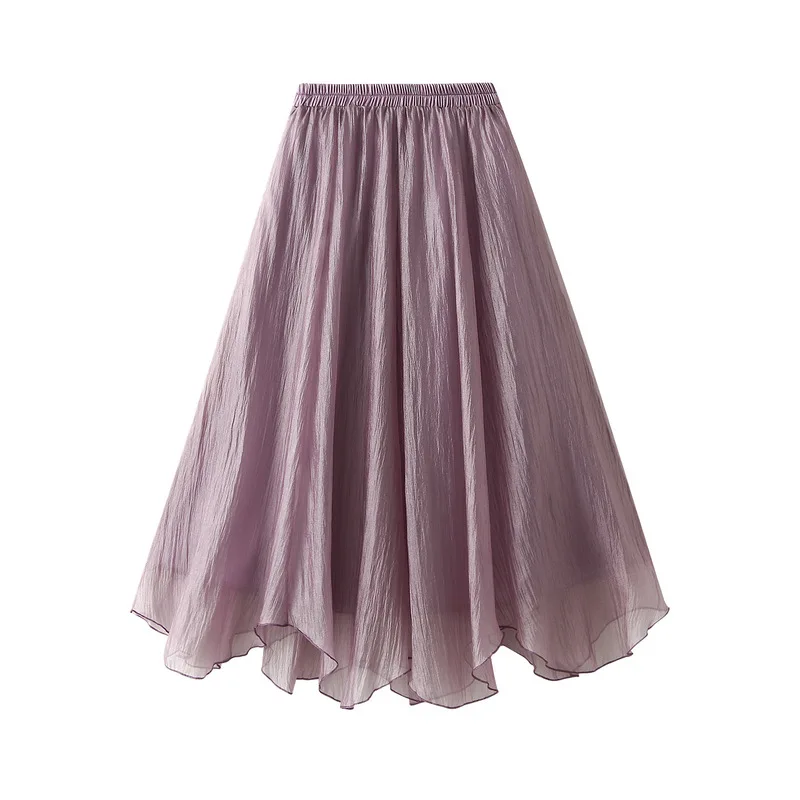 2023 Summer New Pleated Skirt Women's Fashion High Waist Wave Swing Skirt Gentle Fairy Half Skirt 2139
2023 Summer New Pleated Skirt Women's Fashion High Waist Wave Swing Skirt Gentle Fairy Half Skirt 2139