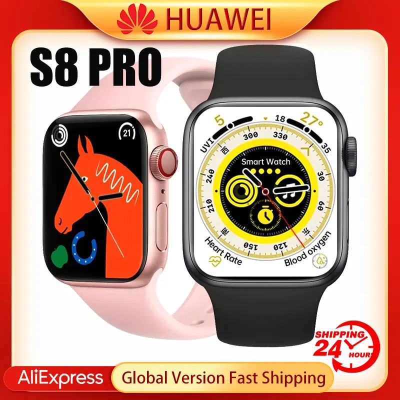Huawei Smartwatch S8 Pro Men Women Smart Watch Sport Fitness Tracker Custom Dial Answer Call Smartwatch UItra For Apple 2023
Huawei Smartwatch S8 Pro Men Women Smart Watch Sport Fitness Tracker Custom Dial Answer Call Smartwatch UItra For Apple 2023