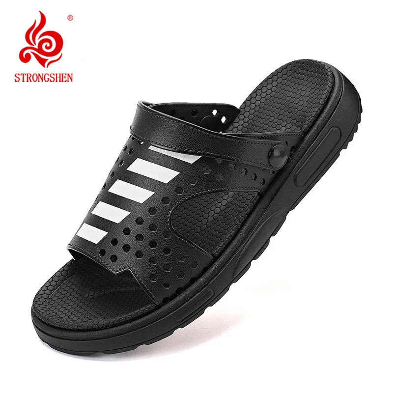 STRONGSHEN Men's Sandals Summer New Non-slip Beach Sandals Soft Breathable Slippers Zapatos Mens Casual Shoes Sandalias Hombre
STRONGSHEN Men's Sandals Summer New Non-slip Beach Sandals Soft Breathable Slippers Zapatos Mens Casual Shoes Sandalias Hombre