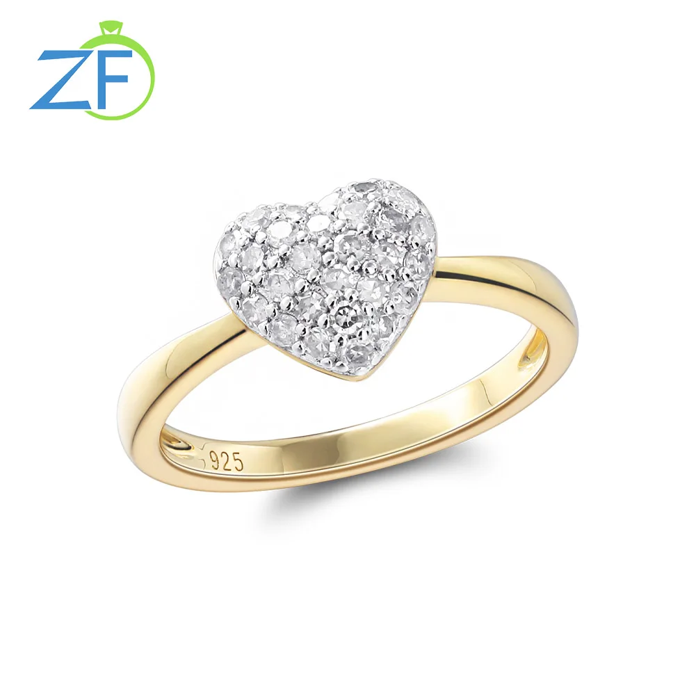 GZ ZONGFA Original 925 Sterling Silver Heart Ring for Women Luxury Wedding Natural Diamond 0.36Carats Gold Plated Fine Jewelry
GZ ZONGFA Original 925 Sterling Silver Heart Ring for Women Luxury Wedding Natural Diamond 0.36Carats Gold Plated Fine Jewelry