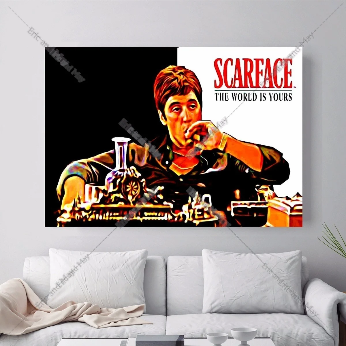 Scarface Movie Artwork Canvas Art Print Painting Poster Wall Picture For Living Room Home Decorative Bedroom Decor No Frame
Scarface Movie Artwork Canvas Art Print Painting Poster Wall Picture For Living Room Home Decorative Bedroom Decor No Frame
