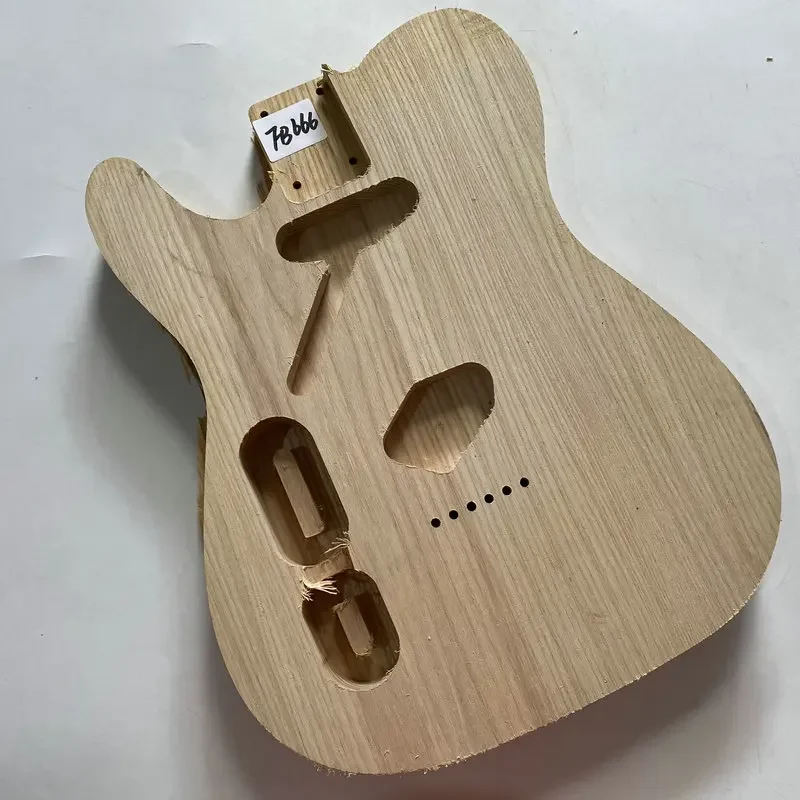 FB666 Левый корпус электрогитары Tele Стандартные звукосниматели Solid ASH для замены TL и