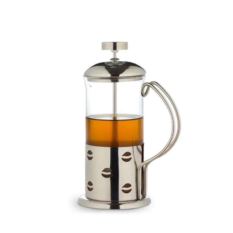 Stainless Steel Household Press Pot High-Guality Heat-Resistant Glass Hand-Brewed Coffee Pot tea Maker Filter Tea Maker
Stainless Steel Household Press Pot High-Guality Heat-Resistant Glass Hand-Brewed Coffee Pot tea Maker Filter Tea Maker