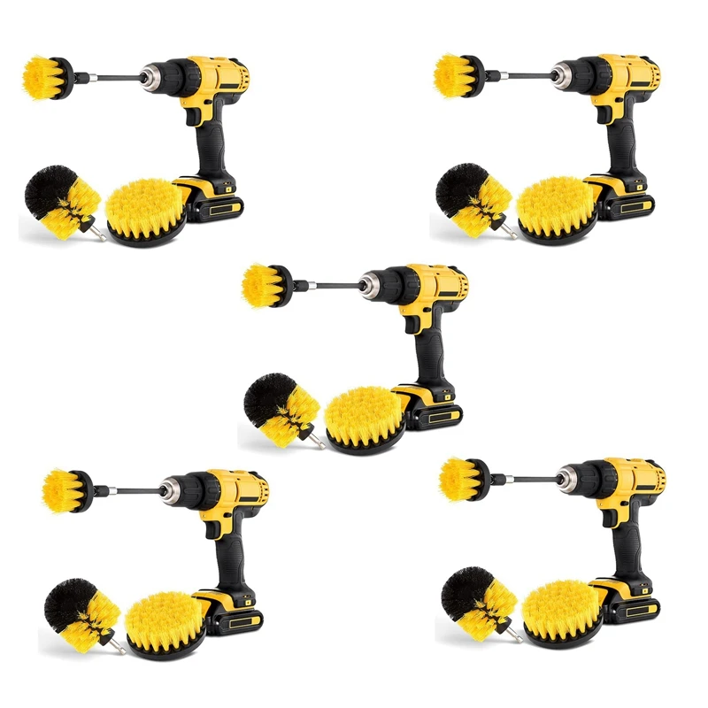 20Pcs Combinate Drill Brush Power Scrubbing Brush Drill Spin Scrubber Electric Cleaning Brush Fixing
20Pcs Combinate Drill Brush Power Scrubbing Brush Drill Spin Scrubber Electric Cleaning Brush Fixing