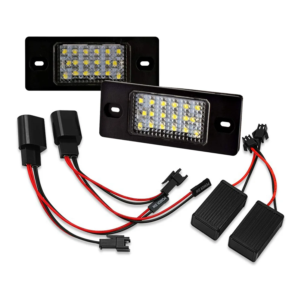 2pcs Canbus LED License Number Plate Light For VW GOLF Touareg Tiguan Passat(B5.5) 5D SKODA Fabia MK1 6Y
2pcs Canbus LED License Number Plate Light For VW GOLF Touareg Tiguan Passat(B5.5) 5D SKODA Fabia MK1 6Y
