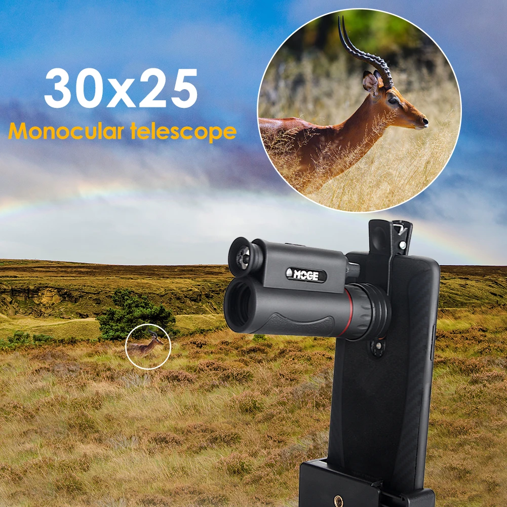 Портативный легкий карманный Монокуляр Prism набор "телескоп" Outdoor Travel BAK4 30x25
Портативный легкий карманный Монокуляр Prism набор "телескоп" Outdoor Travel BAK4 30x25
