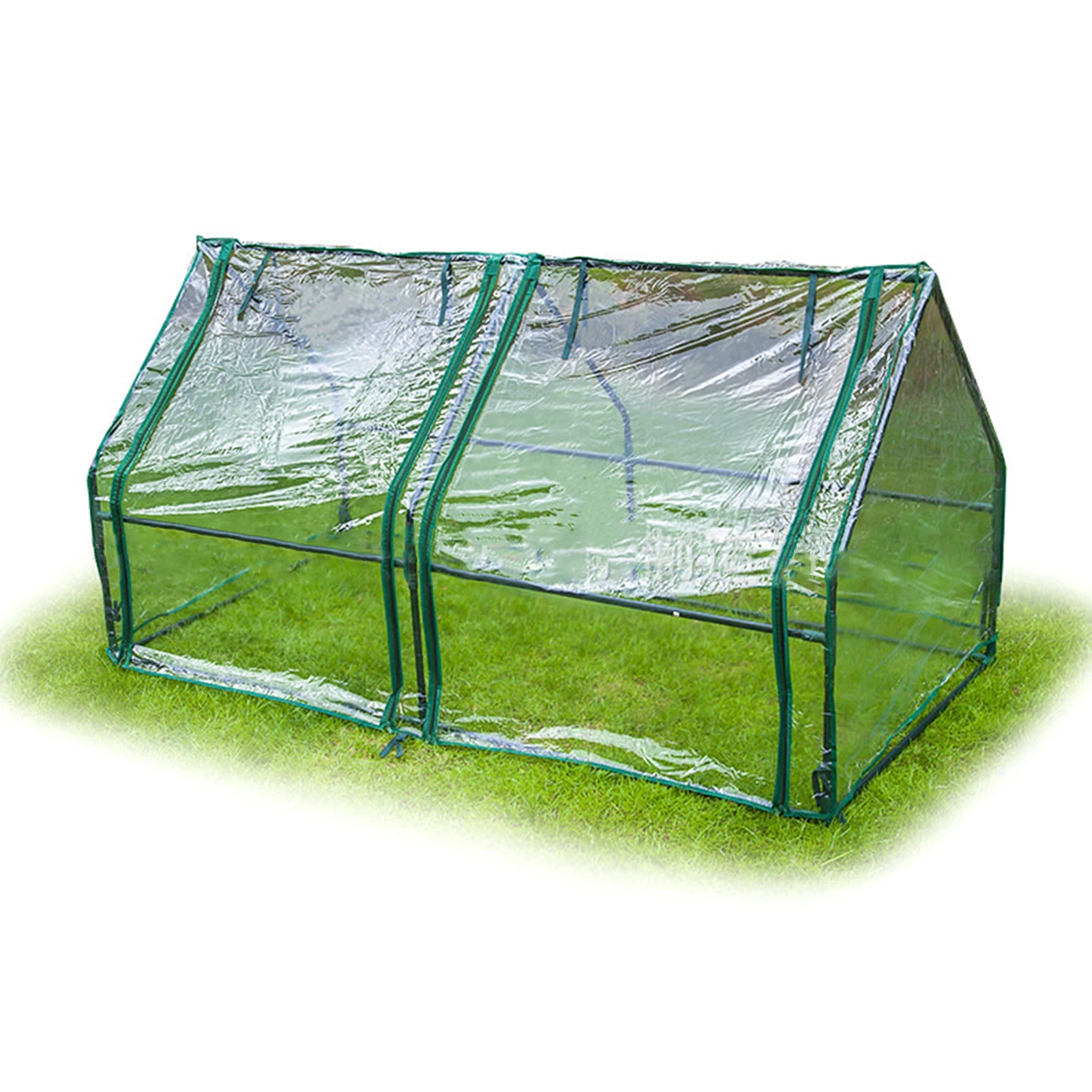 Portable Grow Tunnel Cover Portable Hot House Warm Room Shade Insulation Room With Roll-Up Doors For Outdoor Plant Growing
Portable Grow Tunnel Cover Portable Hot House Warm Room Shade Insulation Room With Roll-Up Doors For Outdoor Plant Growing