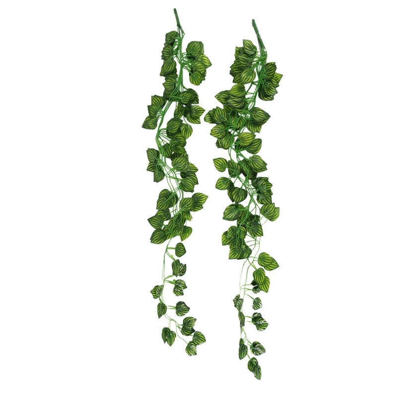 2Pcs Artificial Ivy Garland Fake Hanging Vine Plants Faux Foliage Garland For Party Wedding Garden Kitchen Home Office Hanging B
2Pcs Artificial Ivy Garland Fake Hanging Vine Plants Faux Foliage Garland For Party Wedding Garden Kitchen Home Office Hanging B