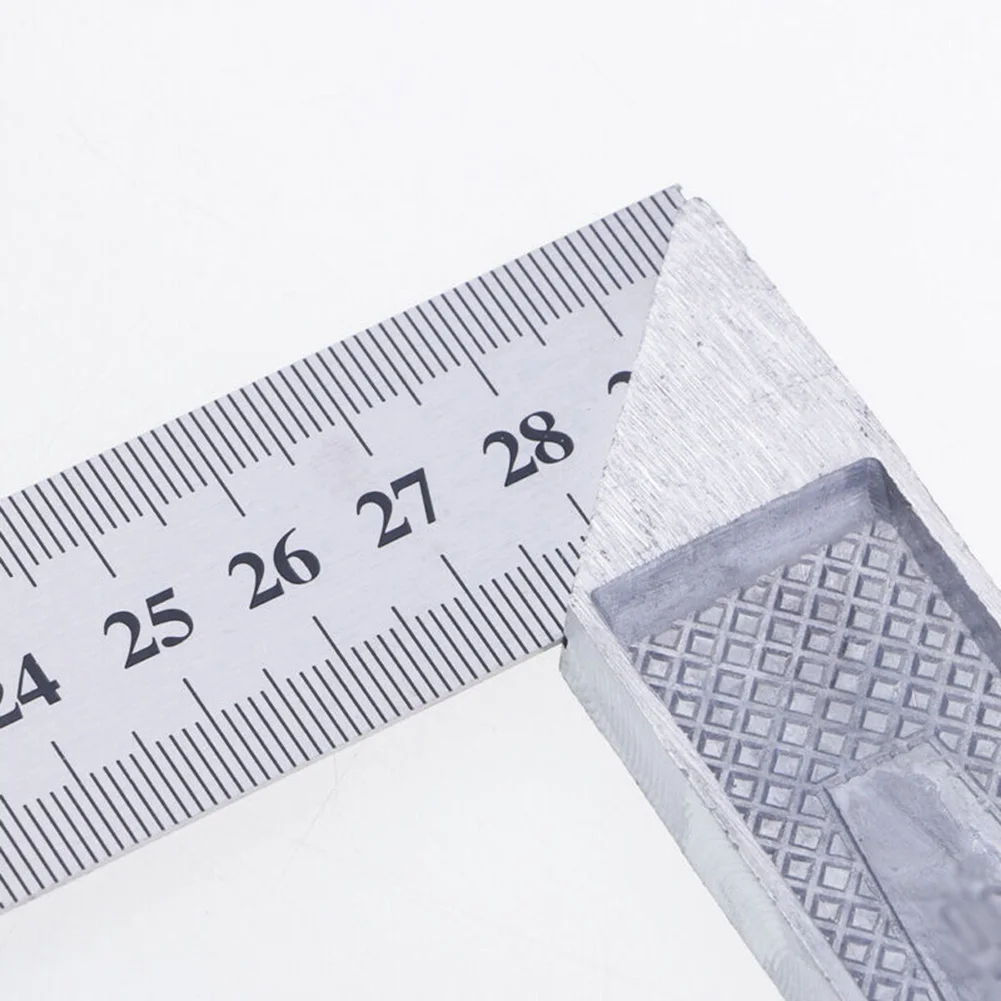 Square Ruler 0-30cm Stainless Steel Right Angle Measuring Rule Tool Square Ruler Double Sided And Dual Scale Measuring Tools
Square Ruler 0-30cm Stainless Steel Right Angle Measuring Rule Tool Square Ruler Double Sided And Dual Scale Measuring Tools
