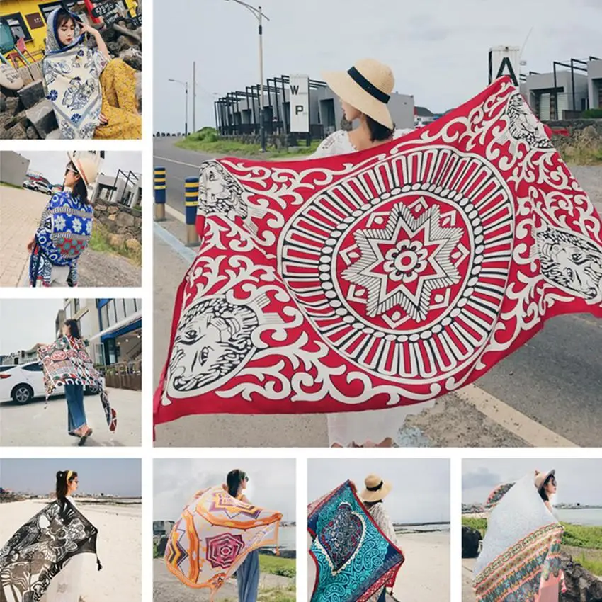 New 90x180cm Twill cotton Pareo Beach Cover-Ups Women Large Beach Dress Bikini Bathing Swimwear Cover Up Sarong Wrap Scarf
New 90x180cm Twill cotton Pareo Beach Cover-Ups Women Large Beach Dress Bikini Bathing Swimwear Cover Up Sarong Wrap Scarf
