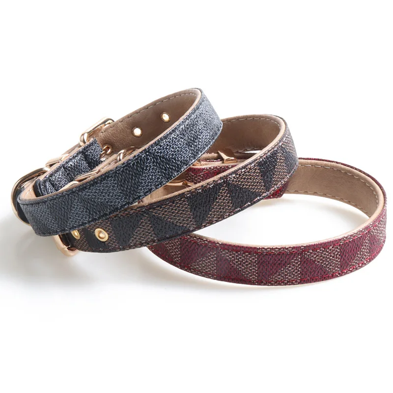 Pet Collars PU Leather Dog Collars Exquisite and Fashionable Dog Collars Full Size Pet Accessories Cat Collar
Pet Collars PU Leather Dog Collars Exquisite and Fashionable Dog Collars Full Size Pet Accessories Cat Collar