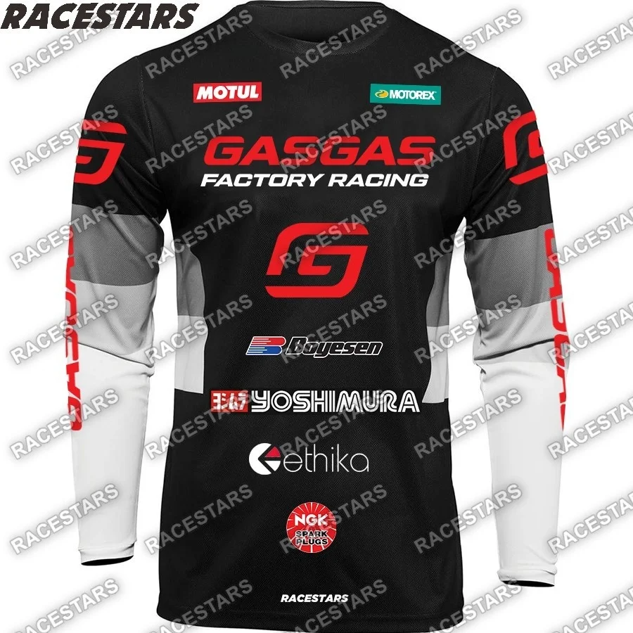 GASGAS Motocross Motorcycles Racing EnduroMountain Dirt Bike MTB Downhill Long Sleeve Cycling Clothes Maillot Ciclismo Hombre 
GASGAS Motocross Motorcycles Racing EnduroMountain Dirt Bike MTB Downhill Long Sleeve Cycling Clothes Maillot Ciclismo Hombre