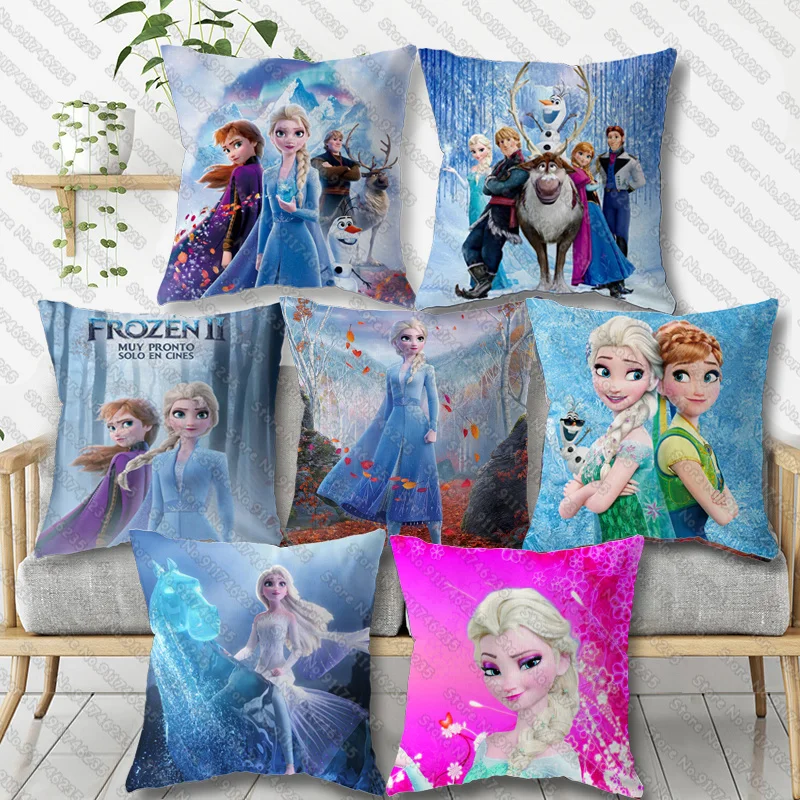 DISNEY Frozen Elsa Cartoon Pillow Case Super Soft Cushion Cover Decorative Sofa Bedroom Pillowcase Christmas Home Decor
DISNEY Frozen Elsa Cartoon Pillow Case Super Soft Cushion Cover Decorative Sofa Bedroom Pillowcase Christmas Home Decor