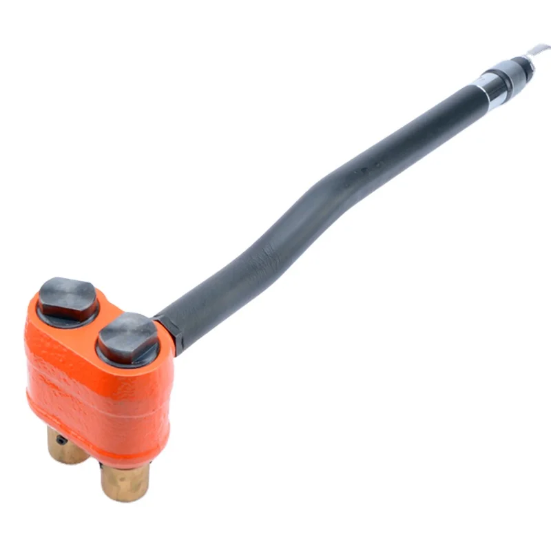 TY63002 Hand-held construction dual piston scabbler ideal for roughing and reducing concrete surfaces to remove laitance
TY63002 Hand-held construction dual piston scabbler ideal for roughing and reducing concrete surfaces to remove laitance