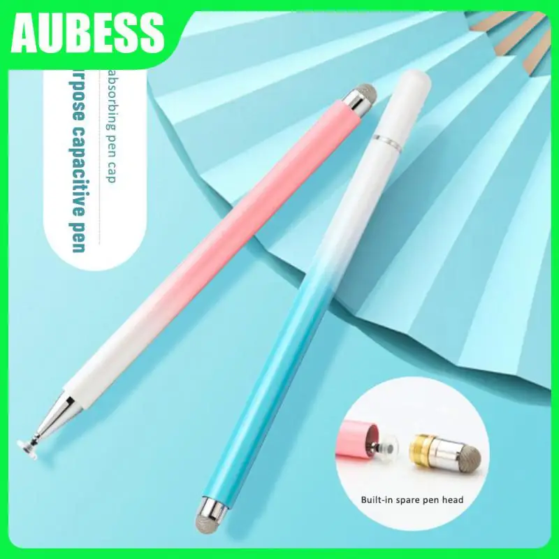 

Universal Touch Capacitance Pen Macaroon Touch Pens High Quality Touch Screen Stylus Sensitive Office Accessories Aluminum Alloy