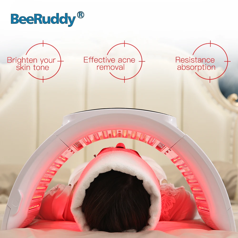BeeRuddy 7 Colors LED Facial Mask PDT Photodynamic Therapy Touch Screen Skin Care Lamp Ca+ Red Blue Light AcneTreatment Beauty
BeeRuddy 7 Colors LED Facial Mask PDT Photodynamic Therapy Touch Screen Skin Care Lamp Ca+ Red Blue Light AcneTreatment Beauty