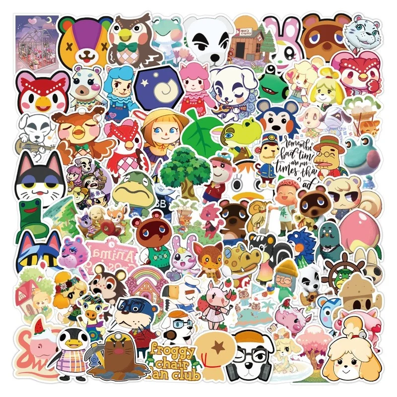 10/50/100pcs Animal Crossing Stickers Cartoon Aesthetic for Guitar Laptop Pad Phone Case Fridge Travel Luggage Notebook Kids
10/50/100pcs Animal Crossing Stickers Cartoon Aesthetic for Guitar Laptop Pad Phone Case Fridge Travel Luggage Notebook Kids