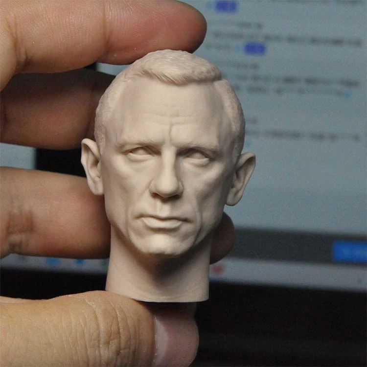 1/6 Male Soldier Daniel Craig Unpainted Head Sculpture Model Accessories Fit 12'' Action Figures Body In Stock
1/6 Male Soldier Daniel Craig Unpainted Head Sculpture Model Accessories Fit 12'' Action Figures Body In Stock