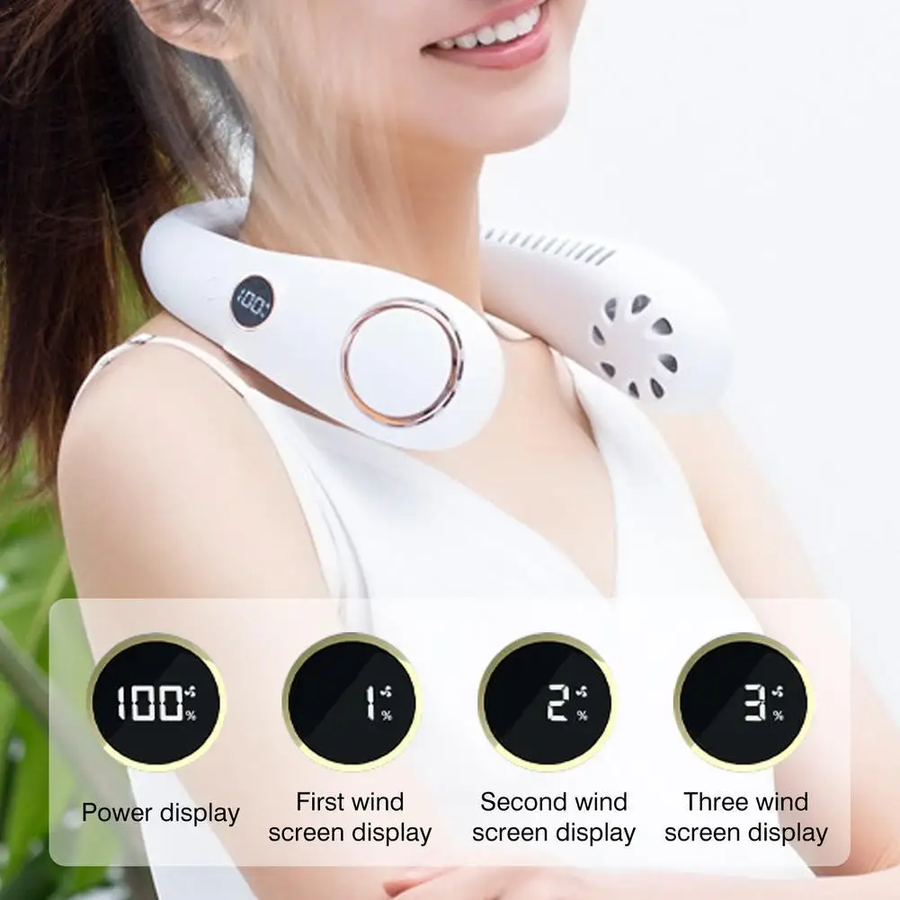 Summer Essentials Mini Neck Fan Portable Bladeless USB Rechargeable Mute Sports Fans For Outdoor Ventilador Portatbles Cooling
Summer Essentials Mini Neck Fan Portable Bladeless USB Rechargeable Mute Sports Fans For Outdoor Ventilador Portatbles Cooling