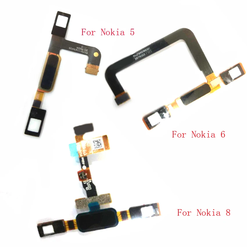 For Nokia 5 6 8 Home Button Flex cable fingerprint key scanner Touch ID Sensor Return Functions
For Nokia 5 6 8 Home Button Flex cable fingerprint key scanner Touch ID Sensor Return Functions