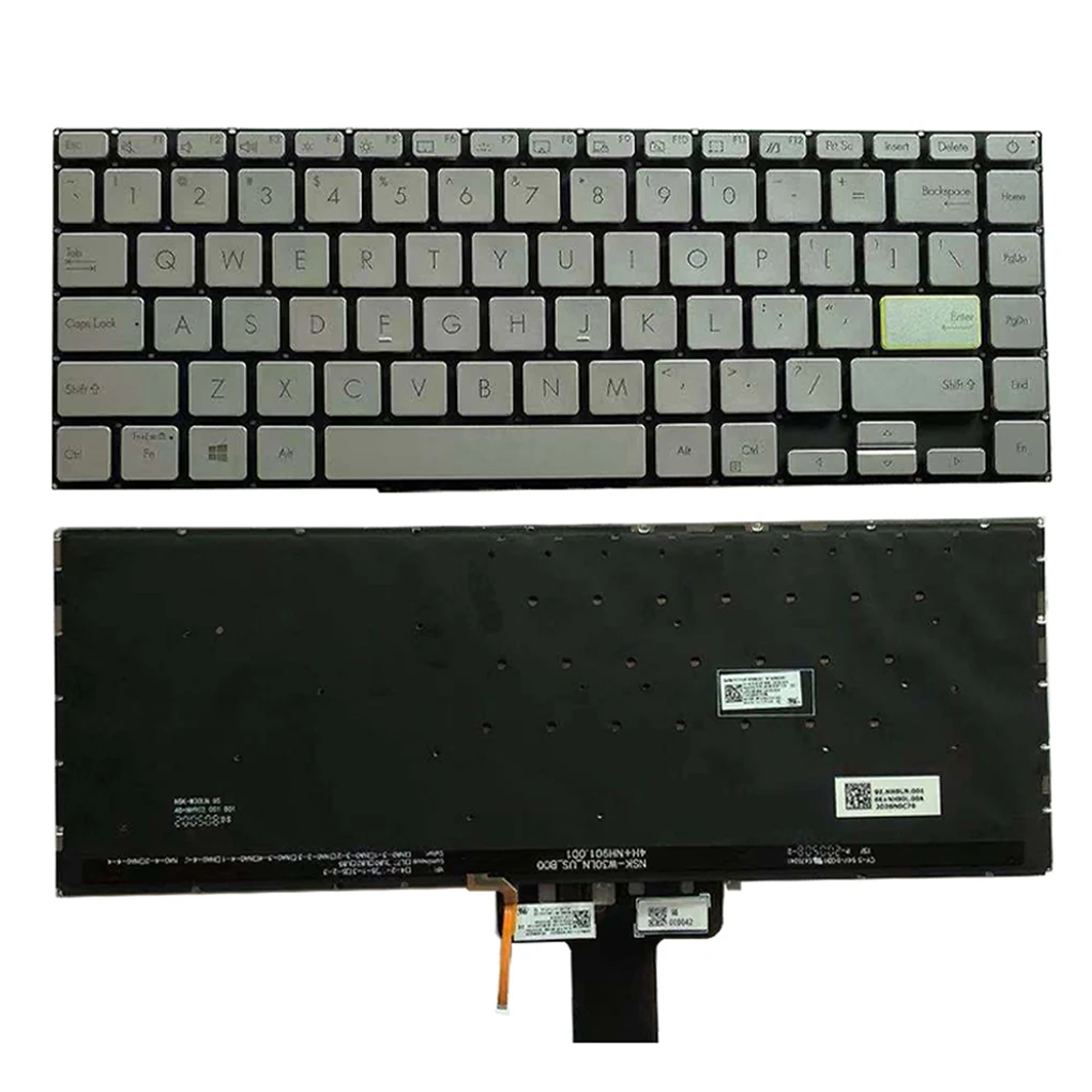 Alternative Keyboard Flexible Notebook Keypads Standard Layout Backlight Original Small Voice Replacement for Vivobook
Alternative Keyboard Flexible Notebook Keypads Standard Layout Backlight Original Small Voice Replacement for Vivobook