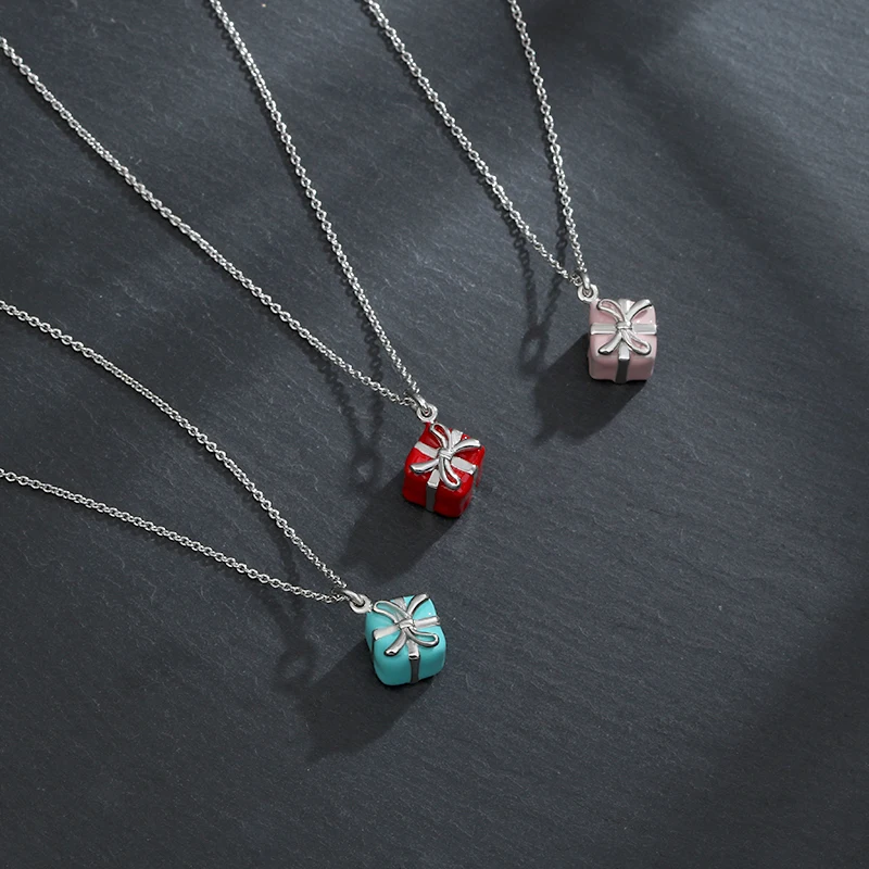 925 Sterling Silver Gift Pink Blue Red Necklace Fashion Light Luxury Ring Jewelry Women Gifts Free Shipping
925 Sterling Silver Gift Pink Blue Red Necklace Fashion Light Luxury Ring Jewelry Women Gifts Free Shipping