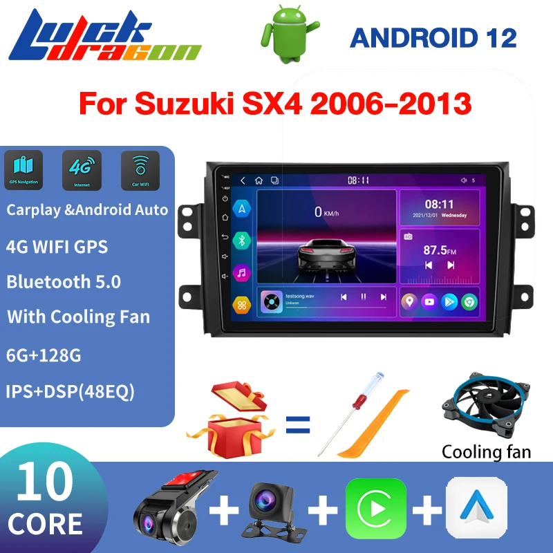 Автомобильный радиоприемник на Android, 10 ядер, 4G, Wi-Fi, для Suzuki SX4 2006-2013, мультимедийный видеоплеер, навигация, 2DIN, беспроводной, Carplay, стерео, аудио
Автомобильный радиоприемник на Android, 10 ядер, 4G, Wi-Fi, для Suzuki SX4 2006-2013, мультимедийный видеоплеер, навигация, 2DIN, беспроводной, Carplay, стерео, аудио
