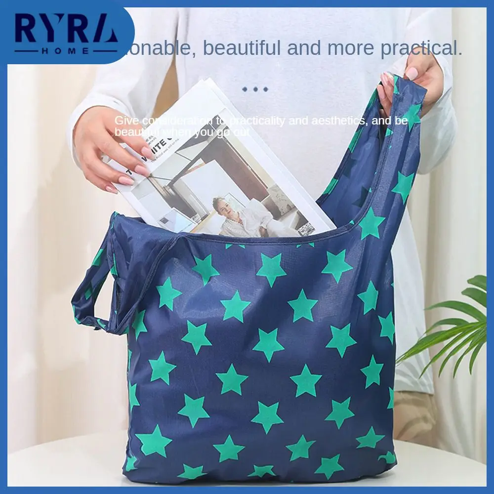 Shopping Bag Foldable Portable Handbag Large-capacity Eco-friendly Supermarket Shopping Bag Women Shoulder Bag Home Organization
Shopping Bag Foldable Portable Handbag Large-capacity Eco-friendly Supermarket Shopping Bag Women Shoulder Bag Home Organization