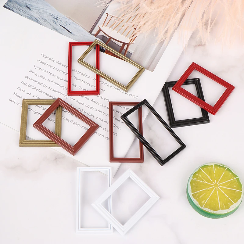 1 шт., миниатюрная металлическая фоторамка для кукольного домика, 1/12
1 шт., миниатюрная металлическая фоторамка для кукольного домика, 1/12