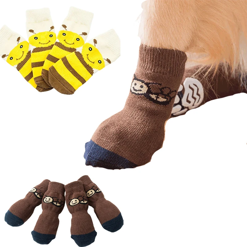 Large Pet Dog Shoes Soft Dog Knits Socks Cute Slip Socks Four Seasons Fashionable BEEKING Anti Grasping Cartoon Anti-slip
Large Pet Dog Shoes Soft Dog Knits Socks Cute Slip Socks Four Seasons Fashionable BEEKING Anti Grasping Cartoon Anti-slip