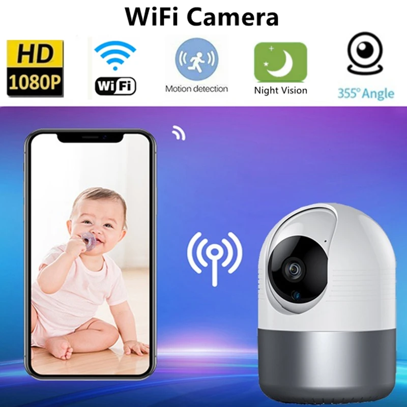WiFi Camera IP 5G Wireless Security Camera 1080P Mini Indoor CCTV Security Baby Monitor AI Tracking Audio Video Surveillance Cam
WiFi Camera IP 5G Wireless Security Camera 1080P Mini Indoor CCTV Security Baby Monitor AI Tracking Audio Video Surveillance Cam