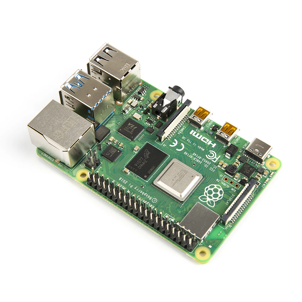 Raspberry Pi 4B Modelo B, placa de desarrollo Original de 4GB/8GB con 2 USB 3,0, programación de Pitón, robot Pi 4B, uso para ia
Raspberry Pi 4B Modelo B, placa de desarrollo Original de 4GB/8GB con 2 USB 3,0, programación de Pitón, robot Pi 4B, uso para ia