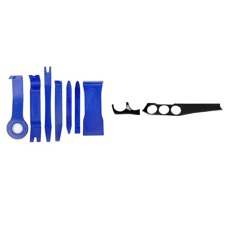 7Pcs Car Radio Removal Tools Set With 2Pcs Car Dashboard Center Console Air Condition Panel Decoration
7Pcs Car Radio Removal Tools Set With 2Pcs Car Dashboard Center Console Air Condition Panel Decoration