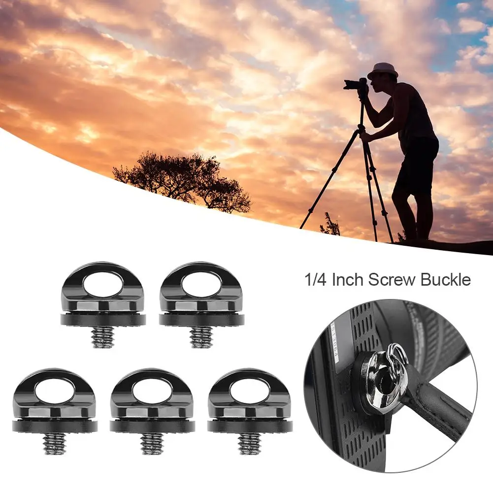 Hot Sale Camera Screws Skillful Manufacture 1/4 inch Camera Screw D-Ring Adapter for Shoulder Sling Neck Strap Camera Bag
Hot Sale Camera Screws Skillful Manufacture 1/4 inch Camera Screw D-Ring Adapter for Shoulder Sling Neck Strap Camera Bag