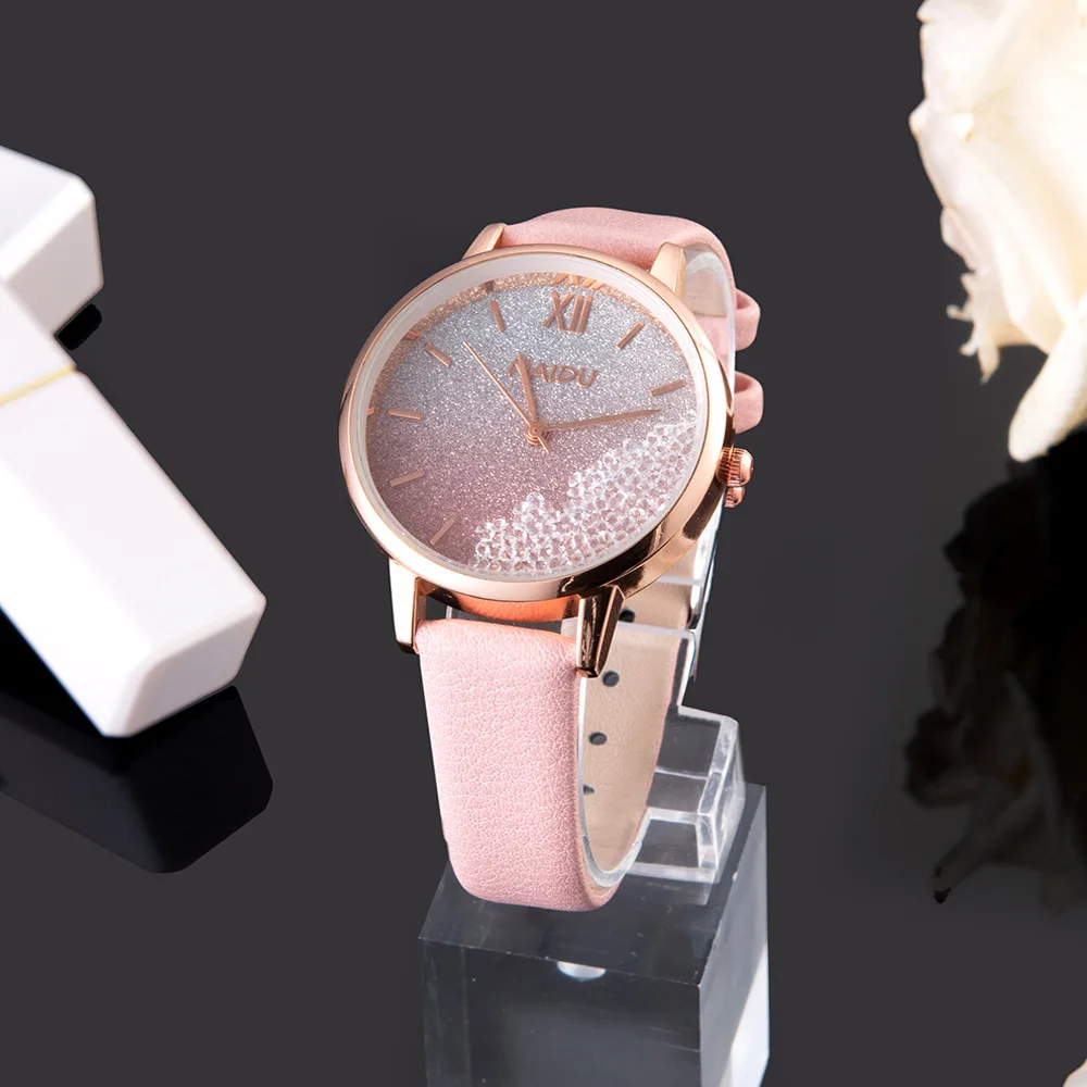 Часы наручные женские кварцевые с кристаллическим циферблатом, роскошные модные
Часы наручные женские кварцевые с кристаллическим циферблатом, роскошные модные