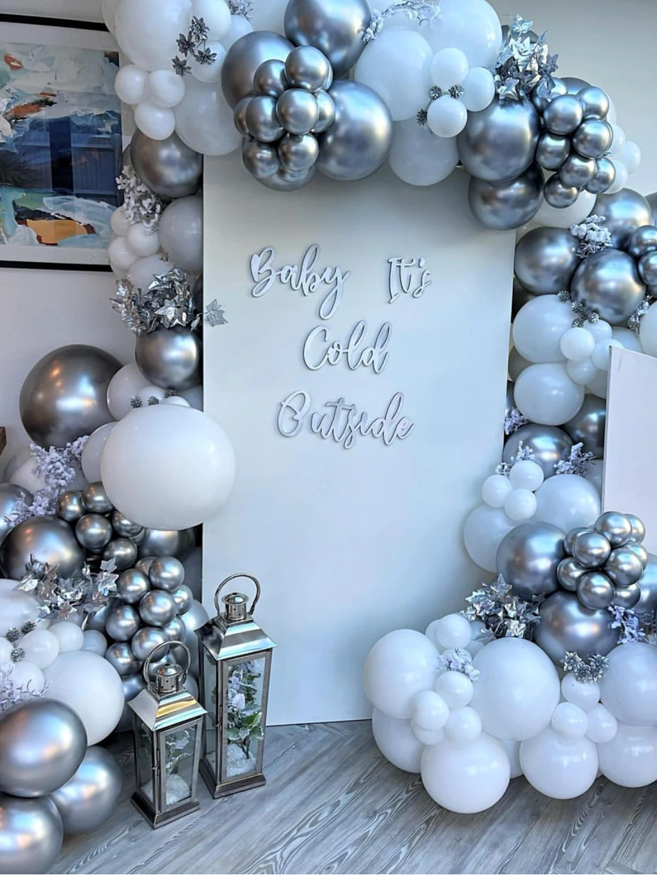Balloons Garland Arch Kit Wedding Decoration Baby Shower Silver Metal Balloon Latex Ballon Wedding Birthday Party Decor Supplies 
Balloons Garland Arch Kit Wedding Decoration Baby Shower Silver Metal Balloon Latex Ballon Wedding Birthday Party Decor Supplies