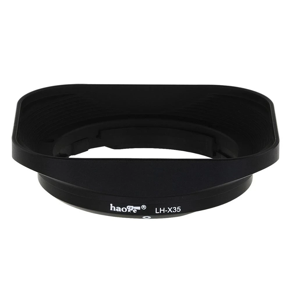 

Haoge LH-X35 Black Square Metal Lens Hood Shade For XF 23mm F2 R WR Lens And Fuji Fujifilm XF 35mm F2 R WR