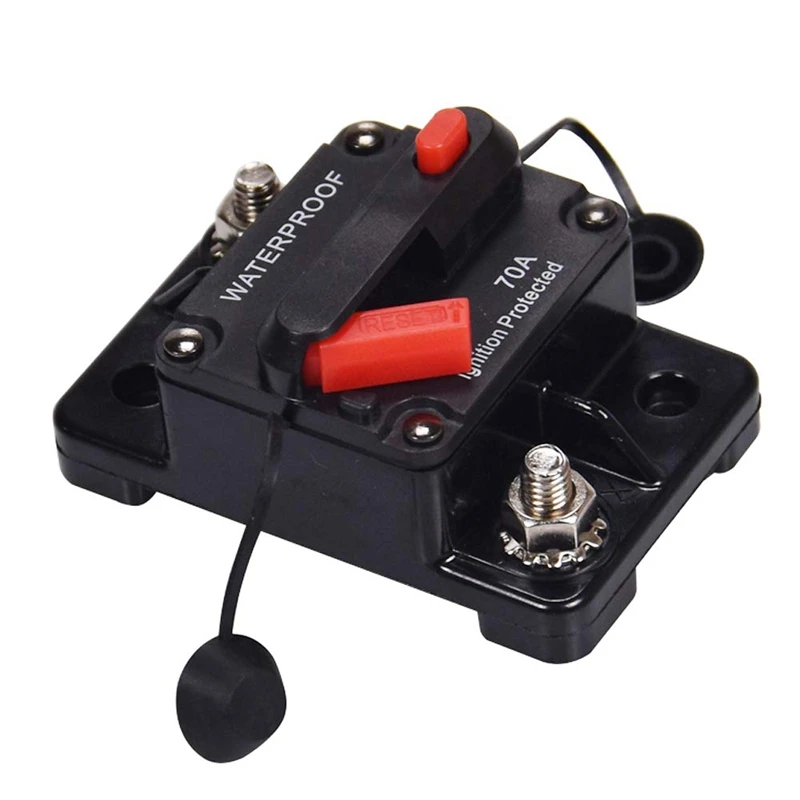 Circuit Breaker Car Auto Boat Stereo Audio Fuze,30-300 Amp Manual Reset Circuit Breaker Car Stereo Fuze Plug
Circuit Breaker Car Auto Boat Stereo Audio Fuze,30-300 Amp Manual Reset Circuit Breaker Car Stereo Fuze Plug