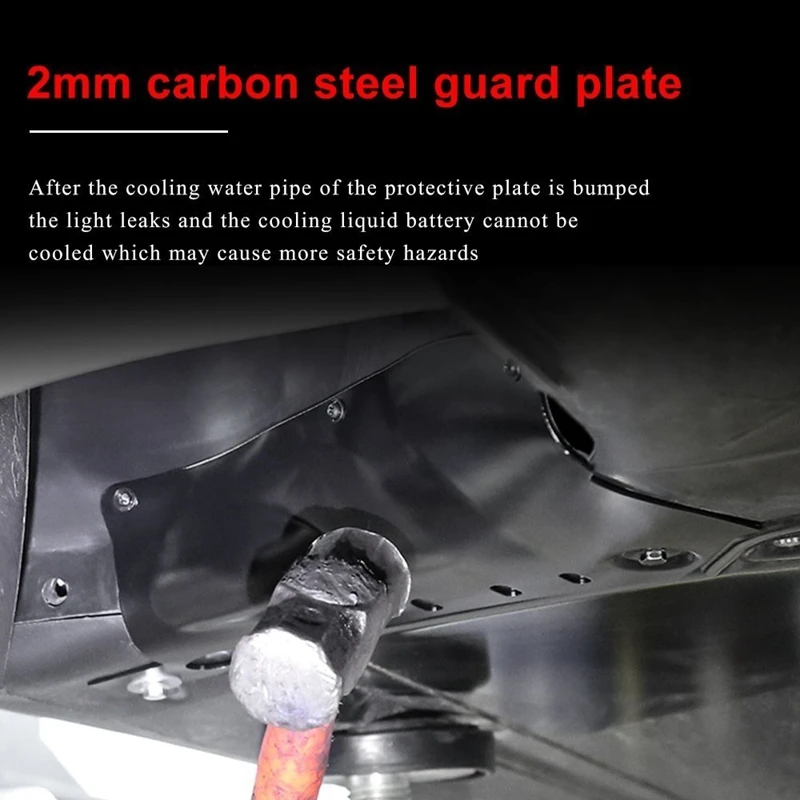 1Set Coolant Pipe Steel Guard Plate Chassis Battery Guard Plate Modification Accessories For Tesla Model 3
1Set Coolant Pipe Steel Guard Plate Chassis Battery Guard Plate Modification Accessories For Tesla Model 3