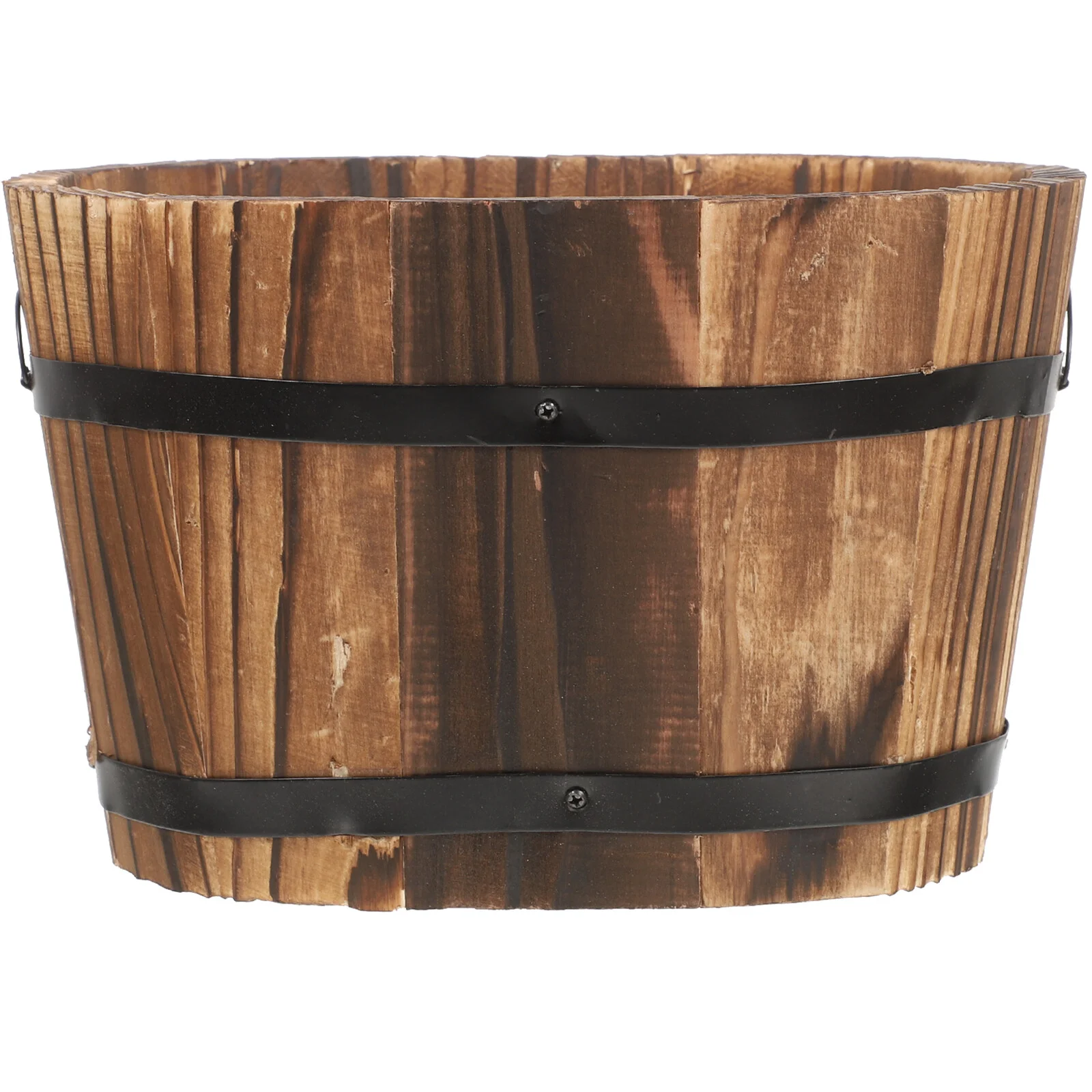 Small Wood Flowerpot Half Barrel Pot Bonsai Pot Succulents Pots Small Wood Planter Balcony Garden Rustic Wooden Outdoor Plants
Small Wood Flowerpot Half Barrel Pot Bonsai Pot Succulents Pots Small Wood Planter Balcony Garden Rustic Wooden Outdoor Plants