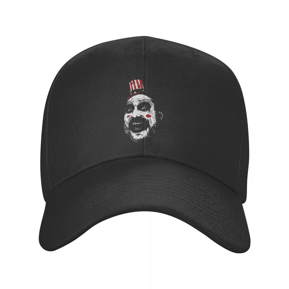 New Custom Cool Captain Spaulding Baseball Cap Women Men Breathable Horror Film House of 1000 Corpses Dad Hat Streetwear
New Custom Cool Captain Spaulding Baseball Cap Women Men Breathable Horror Film House of 1000 Corpses Dad Hat Streetwear