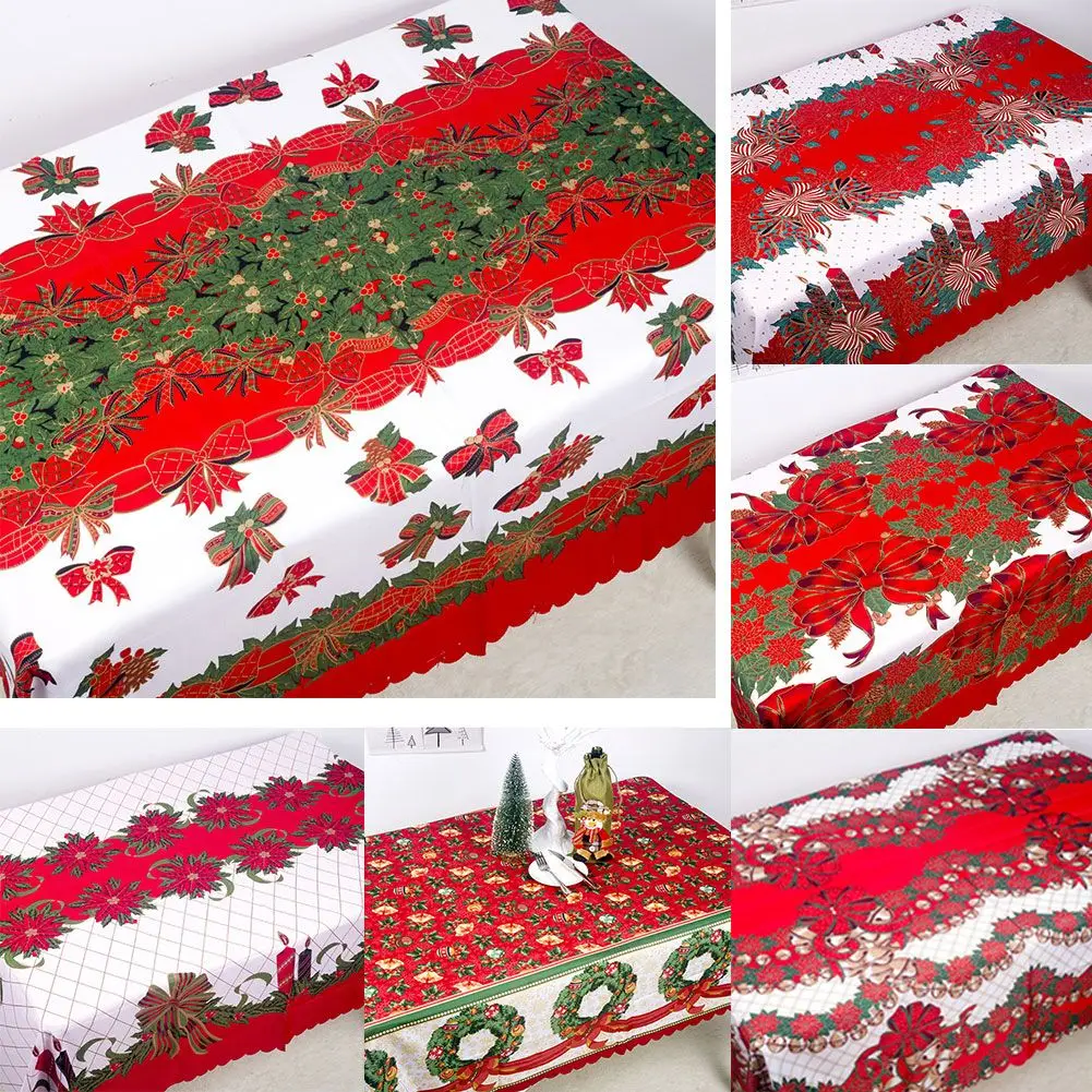 Christmas Tablecloth Decoration Living Room Kitchen Dining Table Tablecloth Rectangular Oilproof Coffee Table Mat Table Cloth
Christmas Tablecloth Decoration Living Room Kitchen Dining Table Tablecloth Rectangular Oilproof Coffee Table Mat Table Cloth